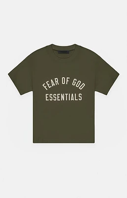 Fear of God Essentials Women's Military Tri-Blend Crew Neck T-Shirt