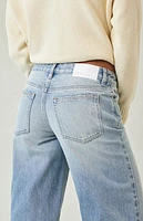 Pacsun Casey Low Rise Baggy Jeans Tinted Light Blue