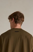 Fear of God Essentials Olive Long Sleeve T-Shirt