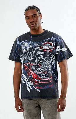 Pacsun Thunder Racing Team 99 Oversized T-Shirt