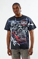 Pacsun Thunder Racing Team 99 Oversized T-Shirt