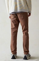 PacSun Comfort Stretch Brown Slim Jeans
