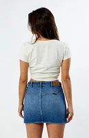 Wrangler x PacSun Rodeo Denim Mini Skirt