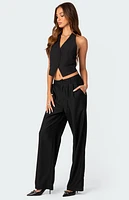 Edikted Finn Open Back Vest Top