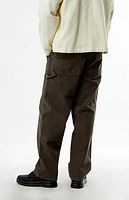 Vans Drill Chore Brown Baggy Carpenter Jeans