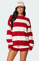 Edikted Riley Oversized Striped Sweater