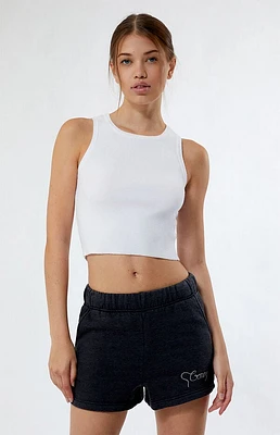 Coney Island Picnic Black Knit Lounge Sweat Shorts