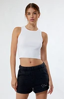 Coney Island Picnic Black Knit Lounge Sweat Shorts