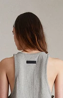 Fear of God Essentials Women's Dark Heather Oatmeal Tank Top