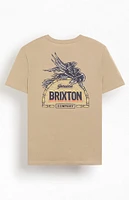 Brixton Raven Tailored T-Shirt