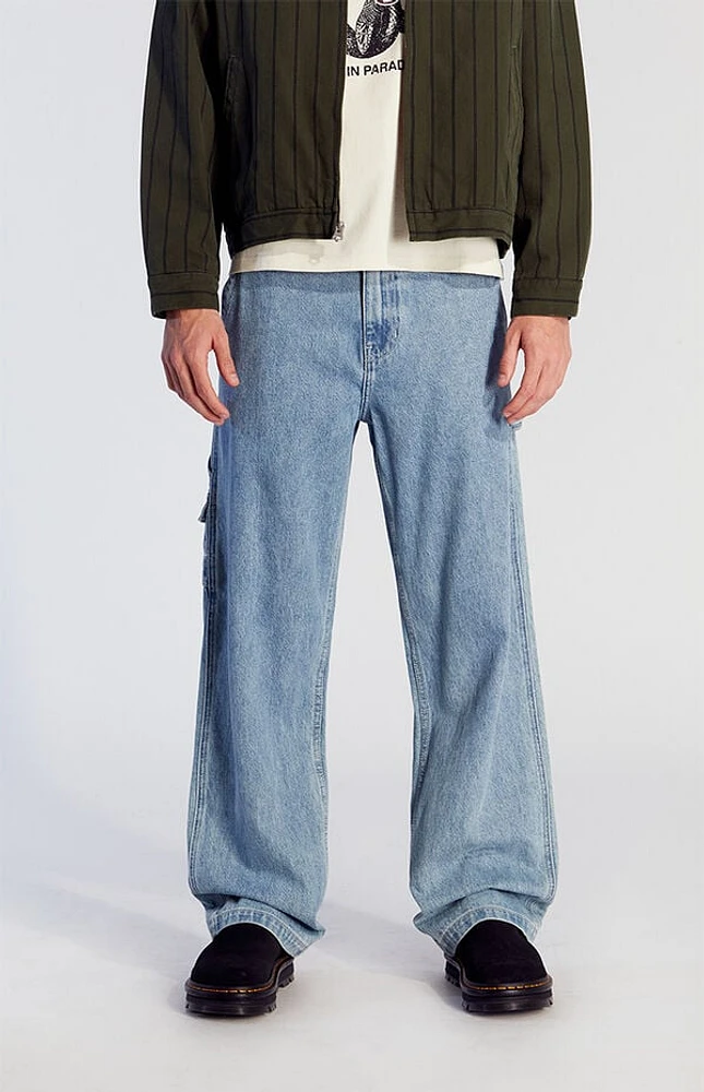Pacsun Medium Indigo Baggy Carpenter Jeans