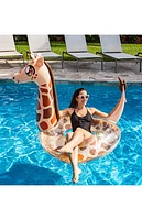 PoolCandy Inflatable 48" Jumbo Glitter Giraffe Pool Tube