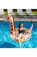 PoolCandy Inflatable 48" Jumbo Glitter Giraffe Pool Tube