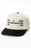 Free & Easy Trifecta Two Tone 5 Panel Snapback Hat