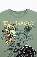 Ed Hardy Dragon Panther T-Shirt