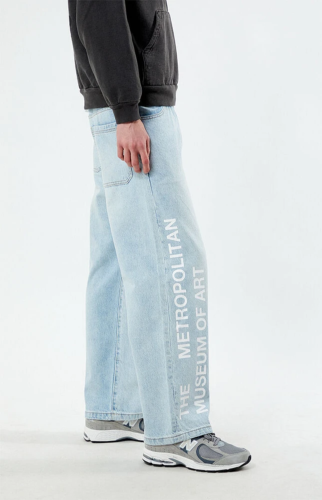 The Met x PacSun Baggy Graphic Jeans