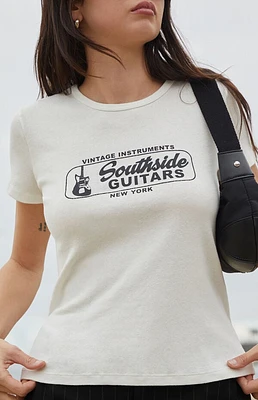 John Galt White Southside Guitars Hailie T-Shirt