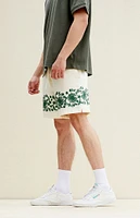 PacSun Floral Embroidery Shorts