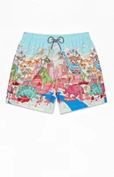 Boardies Dino Takeover 4.5" Swim Trunks