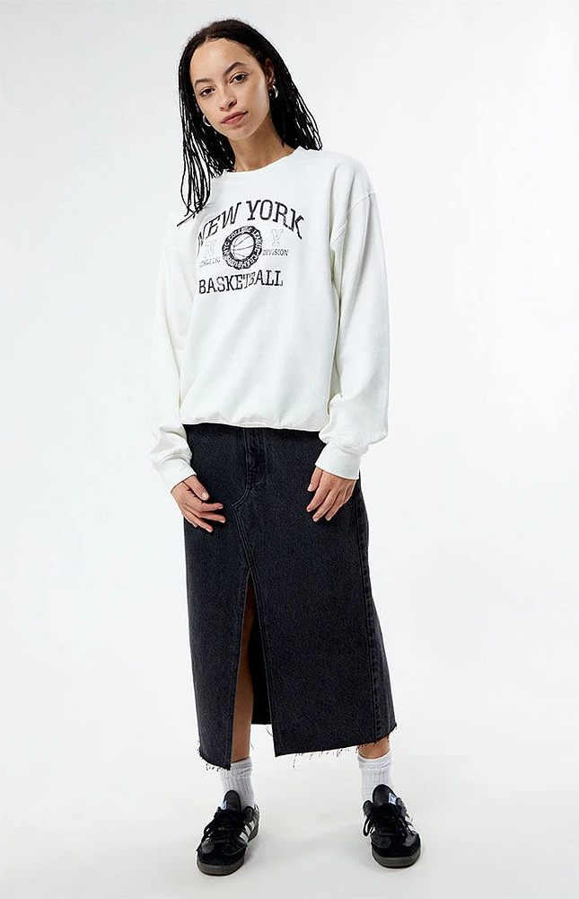 Golden Hour Basketball NYC Crew Neck Sweatshirt