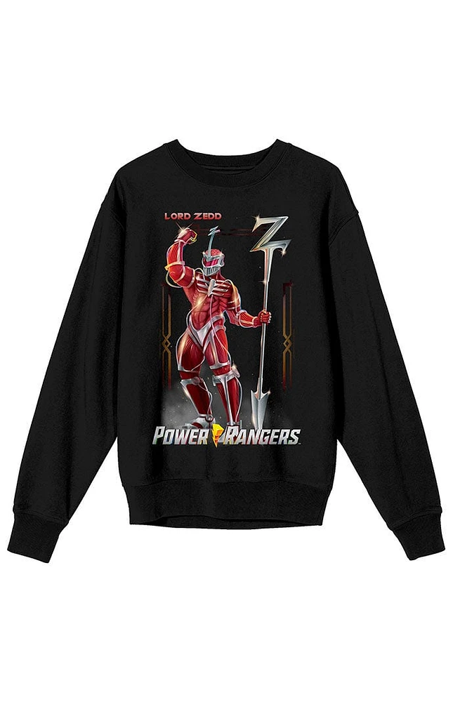 Power Rangers Lord Zedd Crew Neck Sweatshirt