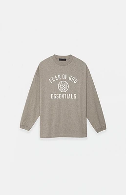 Fear of God Essentials Kids Heather Grey University Long Sleeve T-Shirt