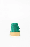 Clarks x Hidden NY Green Suede Wallabee Cup Boots