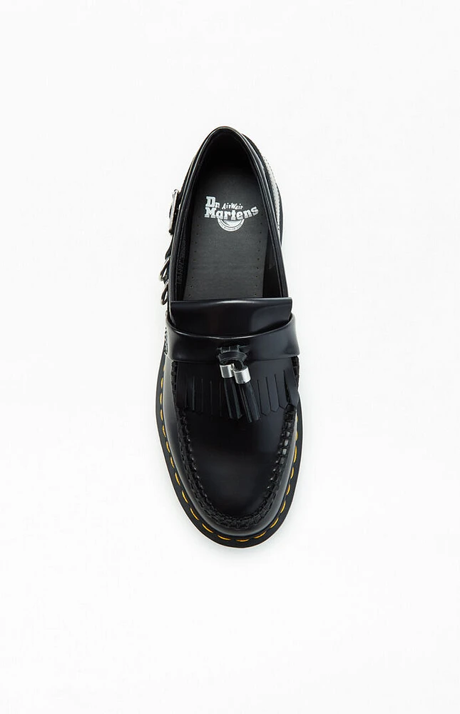 Adrian Hardware Polished Smooth Tassel Loafers