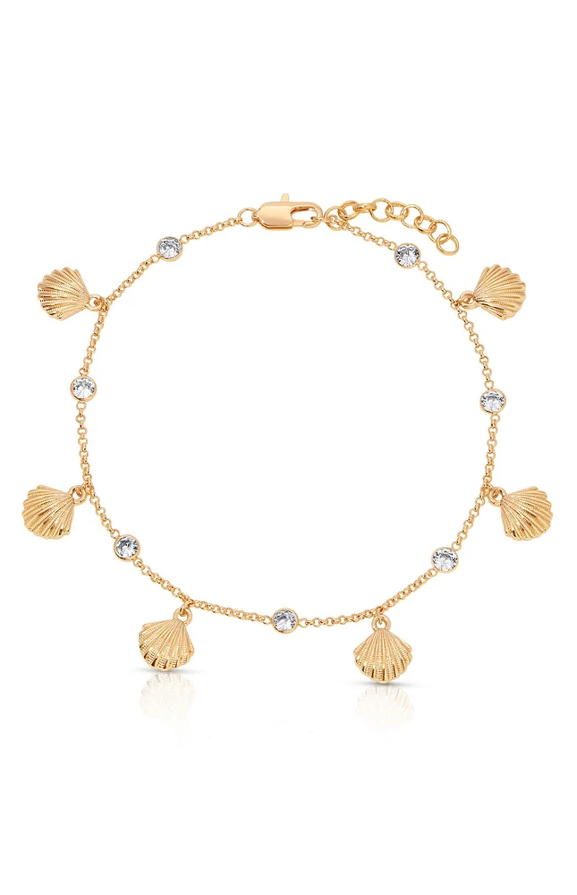 Ettika Scallop Shell Anklet