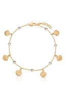 Ettika Scallop Shell Anklet