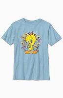 Kids Tweety Floral T-Shirt