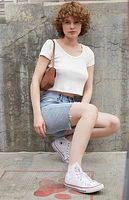 John Galt White Zelly Basic T-Shirt