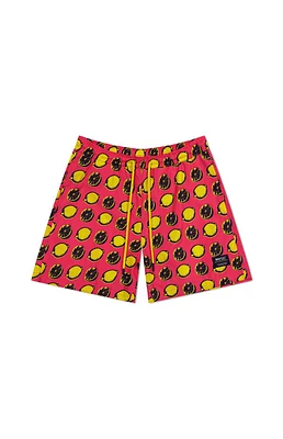 WeSC America Inc Zack Pop Art Lemon Slice Aop 5" Swim Trunks