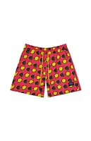 WeSC America Inc Zack Pop Art Lemon Slice Aop 5" Swim Trunks