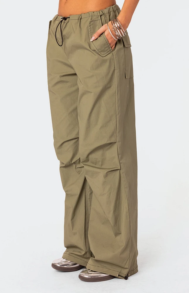 Fey Cargo Parachute Pants