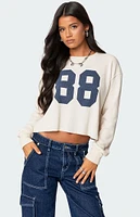 Edikted 88 Waffle Long Sleeve T-Shirt