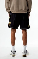 Mitchell & Ness LA Lakers Big Font Mesh Basketball Shorts