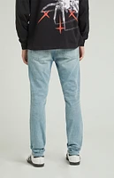 PacSun Stacked Skinny Light Indigo Jeans