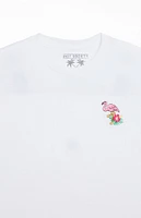 Riot Society Floral Flamingo Embroidered T-Shirt