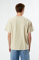 PacSun Cream Grooves T-Shirt