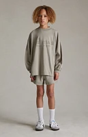 Kids Fear of God Essentials Seal Long Sleeve T-Shirt