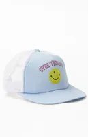 Smile Overthinking Trucker Hat