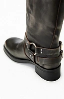Steve Madden Women's Leather Rocky Boots