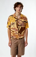 PacSun Printed Camp Shirt