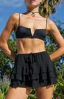 Pacsun Black Ocean Shine Bralette Bikini Top