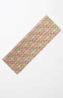 Emanuela Carratoni Vintage Floral Geometry Yoga Mat