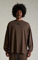 Fear of God Essentials Heather Wood Long Sleeve T-Shirt