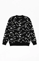 WeSC America Inc Leon Safety Pins Sweater