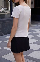 John Galt Zelly Short Sleeve Top