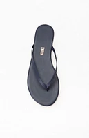 TKEES Women's Navy Liners Sandals